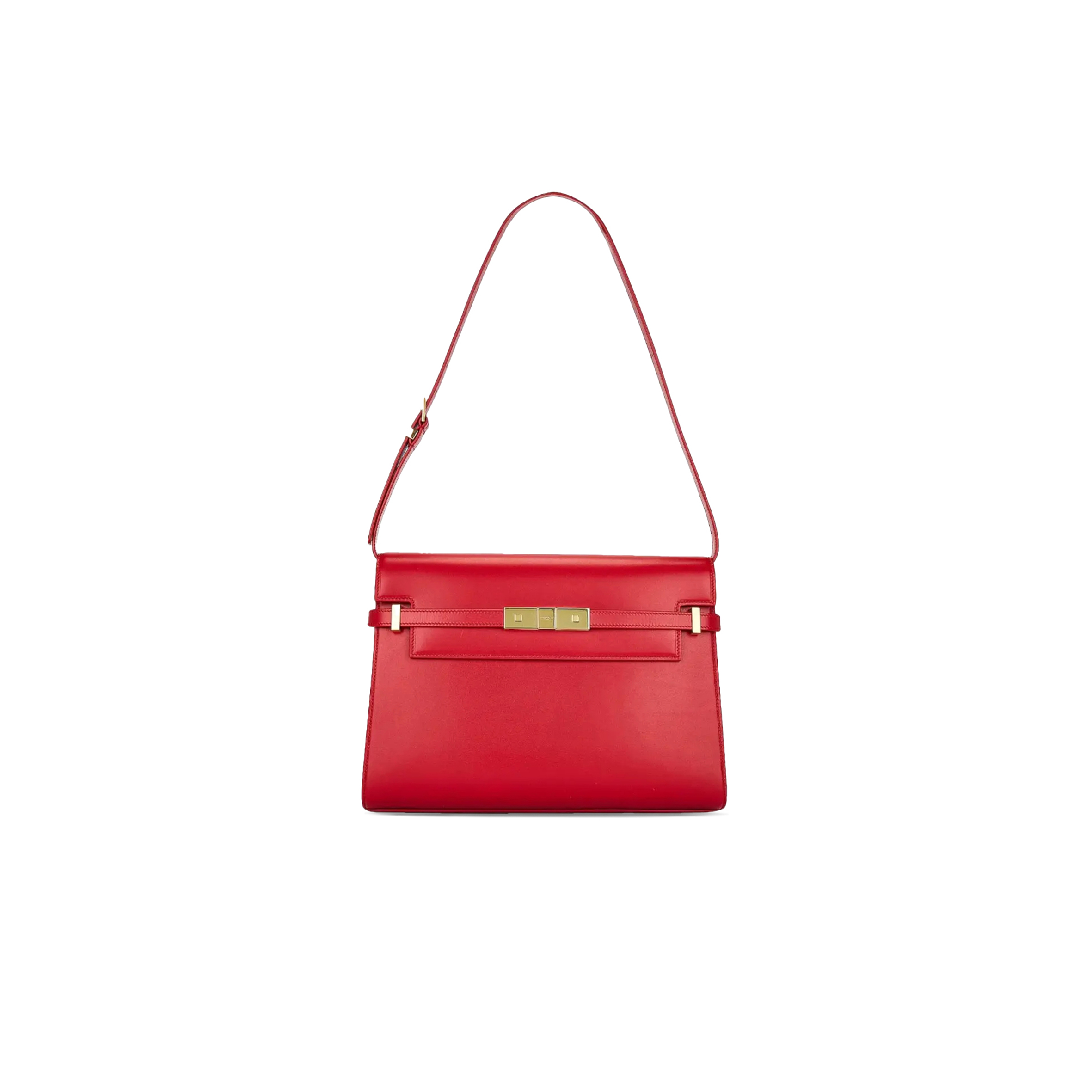 YSL MANHATTAN SHOULDER BAG IN BOX SAINT LAURENT LEATHER 57927142827932 (29*20*7.5cm)